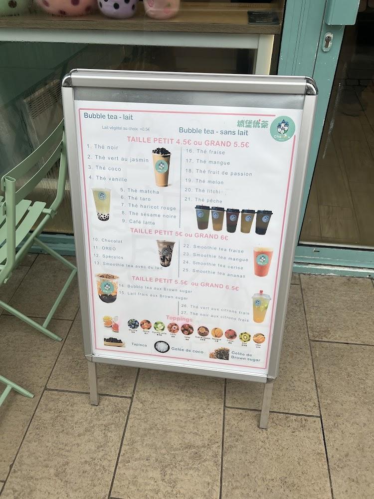 Chateau Bubble Tea - Menu Image 3